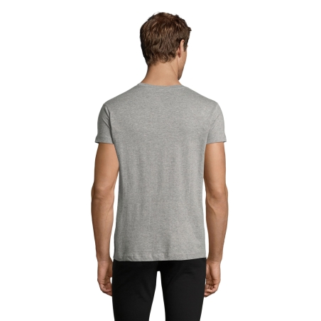 TEE-SHIRT HOMME COL ROND AJUSTÉ