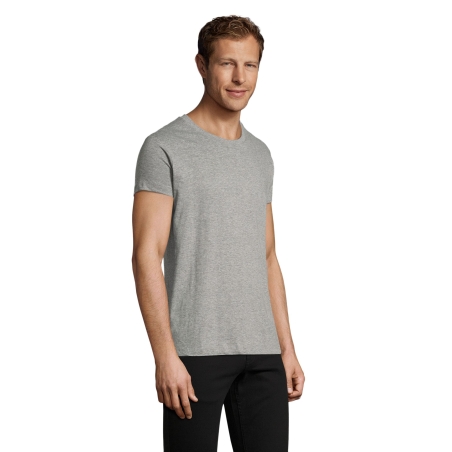 TEE-SHIRT HOMME COL ROND AJUSTÉ