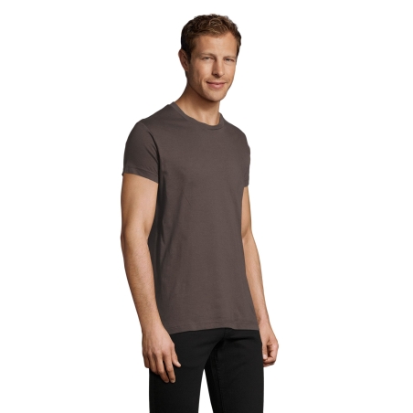 TEE-SHIRT HOMME COL ROND AJUSTÉ