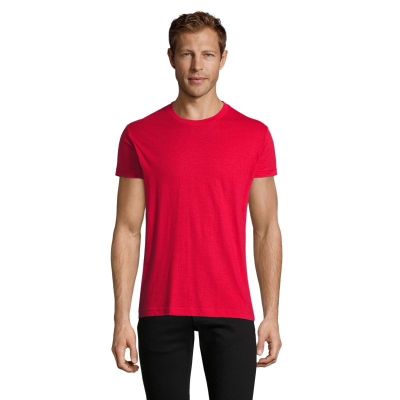 TEE-SHIRT HOMME COL ROND AJUSTÉ