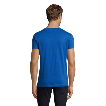 TEE-SHIRT HOMME COL ROND AJUSTÉ