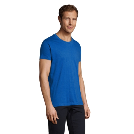 TEE-SHIRT HOMME COL ROND AJUSTÉ