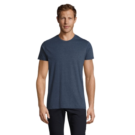 TEE-SHIRT HOMME COL ROND AJUSTÉ