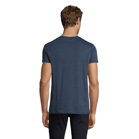 TEE-SHIRT HOMME COL ROND AJUSTÉ