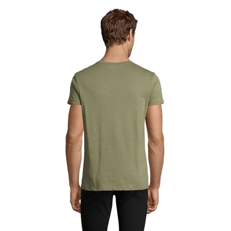 TEE-SHIRT HOMME COL ROND AJUSTÉ