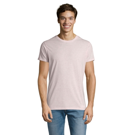 TEE-SHIRT HOMME COL ROND AJUSTÉ