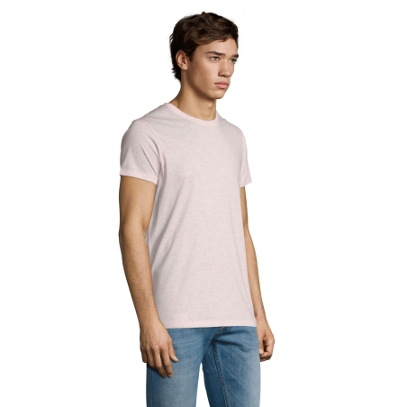 TEE-SHIRT HOMME COL ROND AJUSTÉ