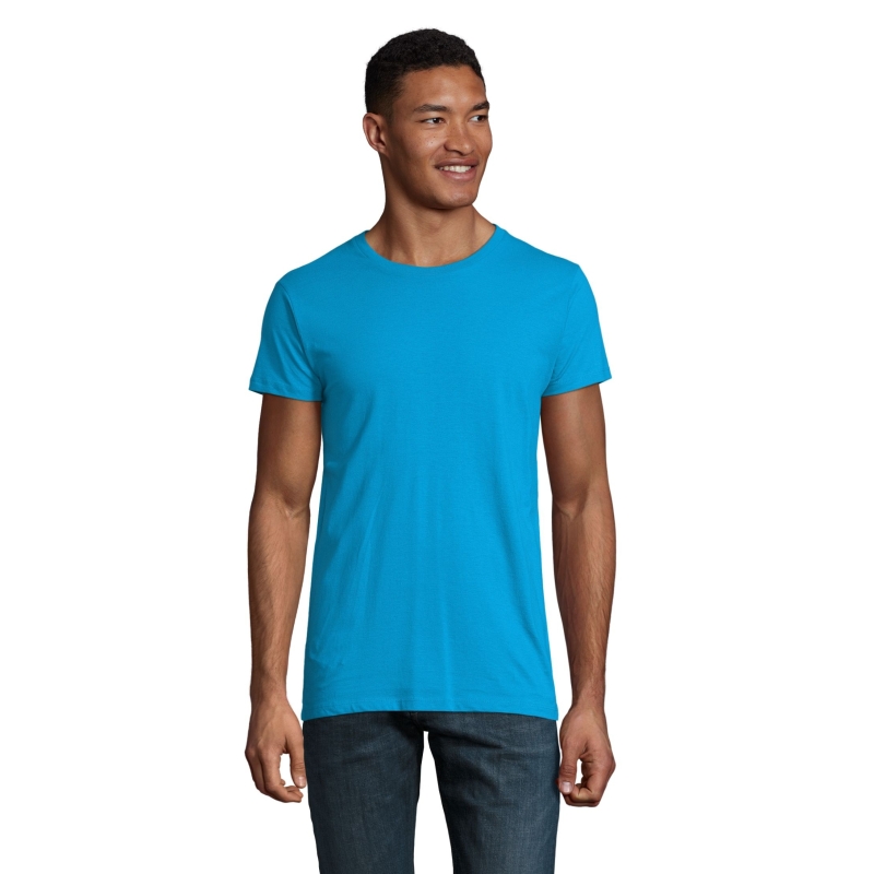 TEE-SHIRT HOMME COL ROND AJUSTÉ