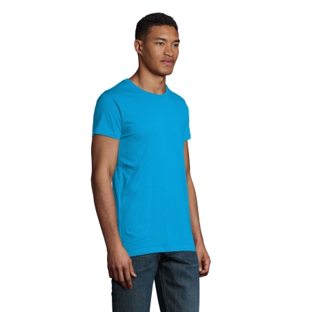 TEE-SHIRT HOMME COL ROND AJUSTÉ