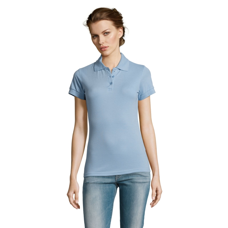 POLO FEMME POLYCOTON