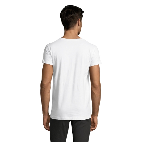 TEE-SHIRT HOMME COL ROND AJUSTÉ