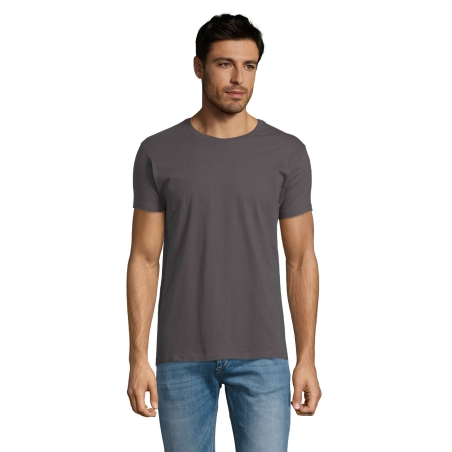 TEE-SHIRT HOMME COL ROND AJUSTÉ