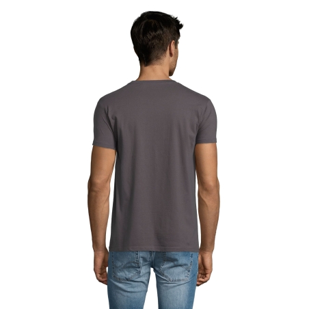 TEE-SHIRT HOMME COL ROND AJUSTÉ