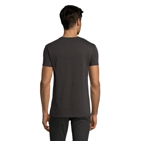 TEE-SHIRT HOMME COL ROND AJUSTÉ