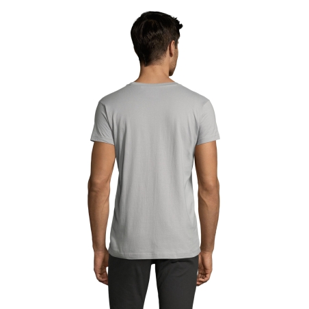 TEE-SHIRT HOMME COL ROND AJUSTÉ