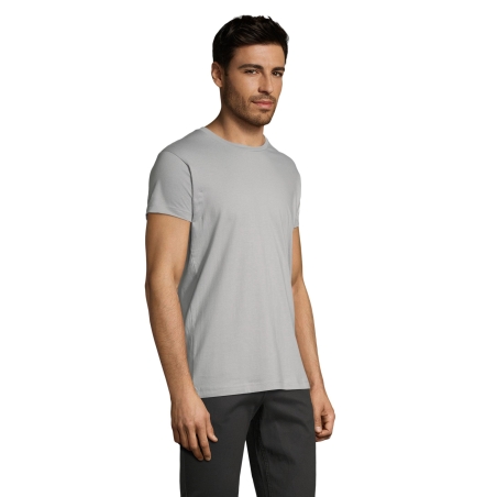 TEE-SHIRT HOMME COL ROND AJUSTÉ