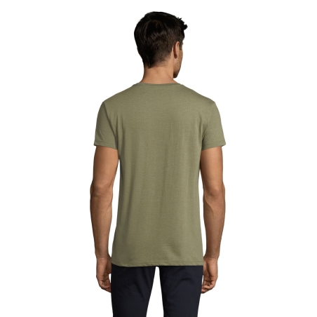 TEE-SHIRT HOMME COL ROND AJUSTÉ