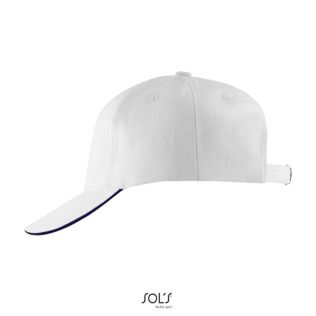 CASQUETTE 5 PANNEAUX