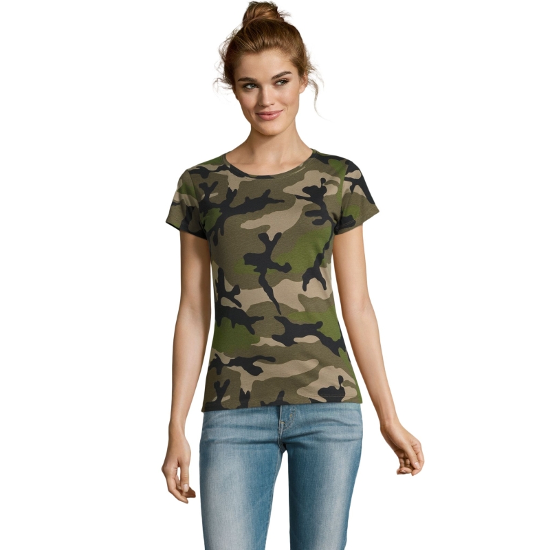 TEE-SHIRT FEMME COL ROND