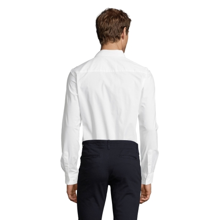 CHEMISE HOMME STRETCH MANCHES LONGUES