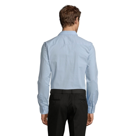 CHEMISE HOMME STRETCH MANCHES LONGUES