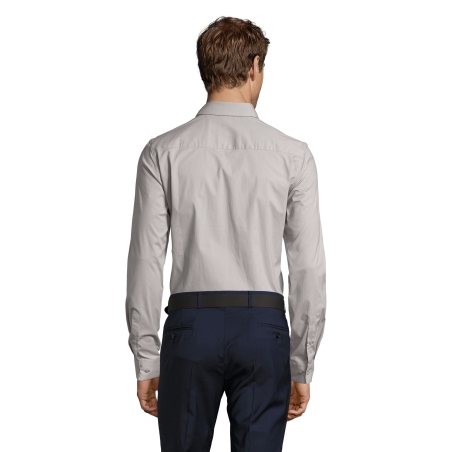 CHEMISE HOMME STRETCH MANCHES LONGUES