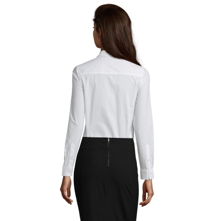 CHEMISE FEMME STRETCH MANCHES LONGUES