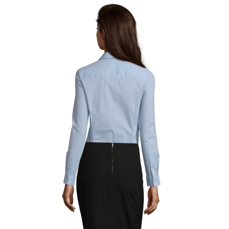 CHEMISE FEMME STRETCH MANCHES LONGUES