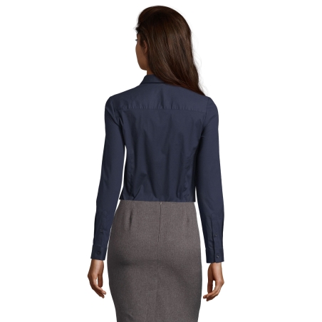 CHEMISE FEMME STRETCH MANCHES LONGUES