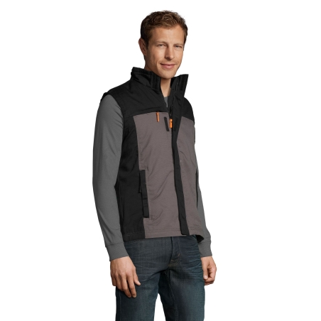 BODYWARMER BICOLORE WORKWEAR HOMME