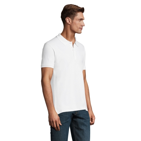 POLO COTON ÉLASTHANNE HOMME