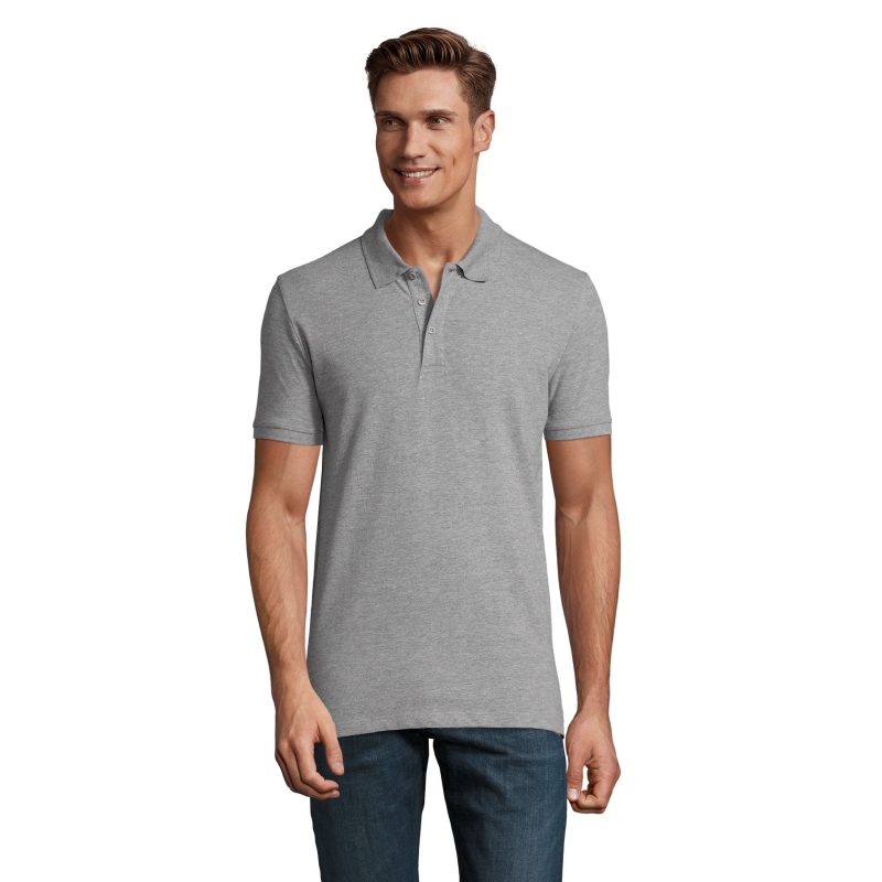 POLO COTON ÉLASTHANNE HOMME