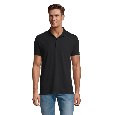 POLO COTON ÉLASTHANNE HOMME