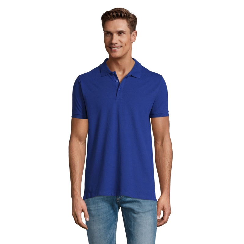 POLO COTON ÉLASTHANNE HOMME