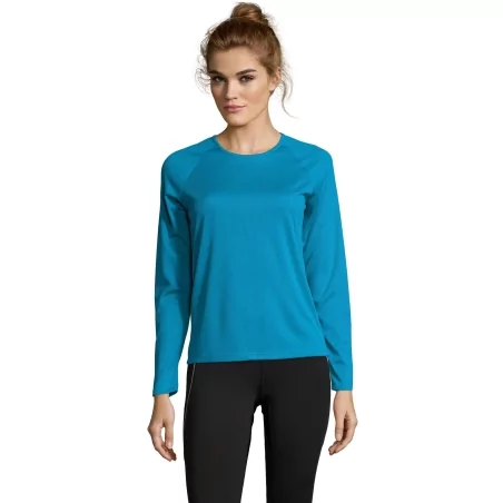 TEE-SHIRT SPORT FEMME MANCHES LONGUES