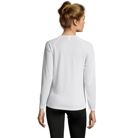 TEE-SHIRT SPORT FEMME MANCHES LONGUES