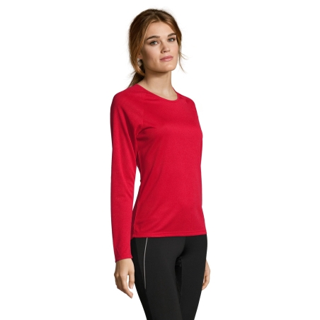 TEE-SHIRT SPORT FEMME MANCHES LONGUES