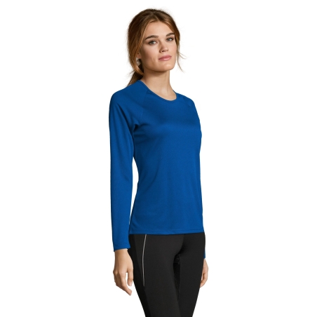 TEE-SHIRT SPORT FEMME MANCHES LONGUES