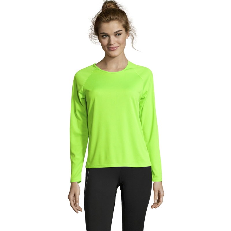 TEE-SHIRT SPORT FEMME MANCHES LONGUES