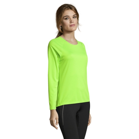 TEE-SHIRT SPORT FEMME MANCHES LONGUES