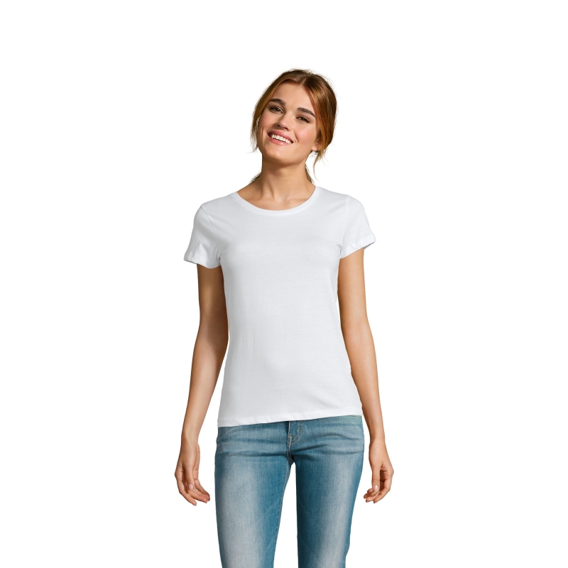 TEE-SHIRT FEMME MANCHES COURTES