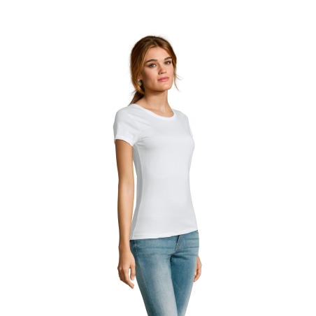 TEE-SHIRT FEMME MANCHES COURTES