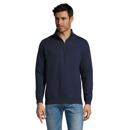 SWEAT-SHIRT HOMME COL CAMIONNEUR