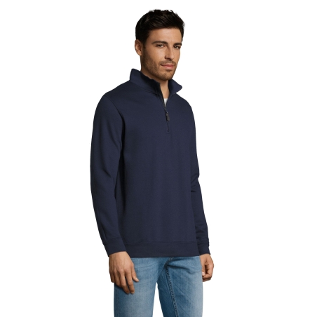 SWEAT-SHIRT HOMME COL CAMIONNEUR