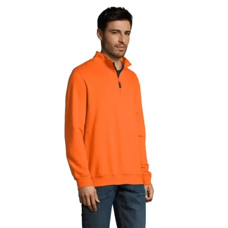 SWEAT-SHIRT HOMME COL CAMIONNEUR