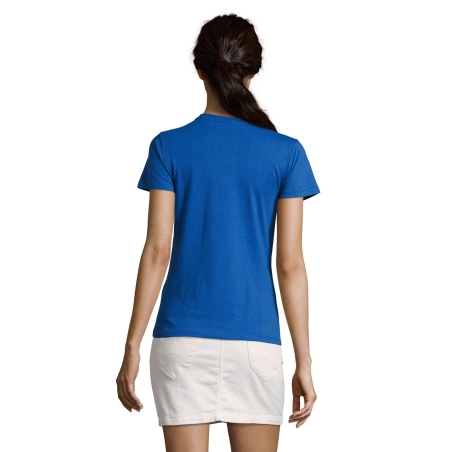 TEE-SHIRT FEMME COL ROND AJUSTÉ