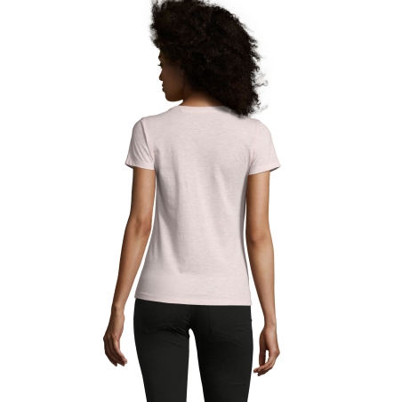 TEE-SHIRT FEMME COL ROND AJUSTÉ