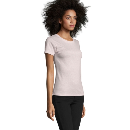 TEE-SHIRT FEMME COL ROND AJUSTÉ