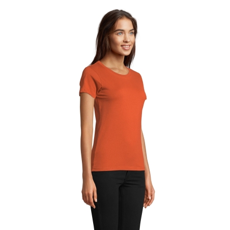 TEE-SHIRT FEMME COL ROND AJUSTÉ