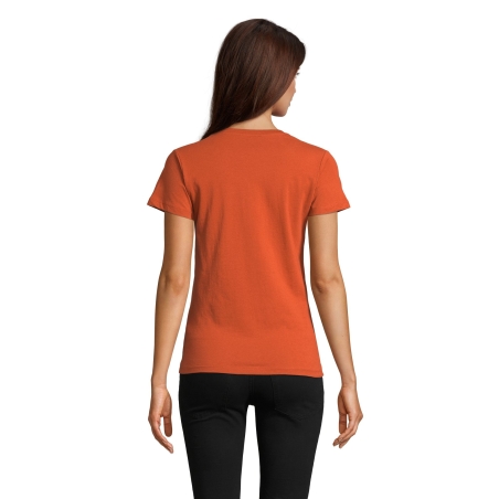 TEE-SHIRT FEMME COL ROND AJUSTÉ